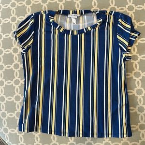 Boutique Teenbell Girls’ Stripe Top 10/12